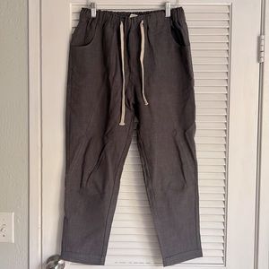 Runway scout grey linen dress pants